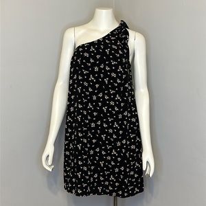 American Eagle Floral One Shoulder Dress NWT